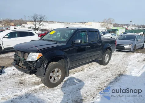 2013 Nissan Frontier Sv из США, поврежденный, VIN 1N6AD0EV5DN725435